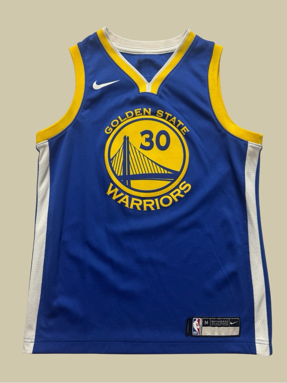 Nike Steph Curry Youth Warriors Jersey